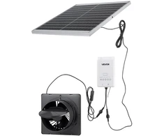 Saulės energijos ventiliatorius 20W 220 CFM