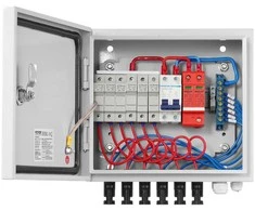 Vevor Saulės PV kombinerio dėžė 6 įvestys IP65