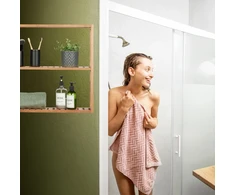 Relaxdays Siaura sieninė lentyna su 3 lygiais