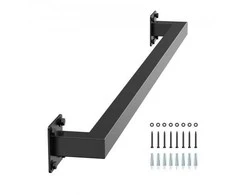 Vevor Sieninis turėklas juodas, 910 mm