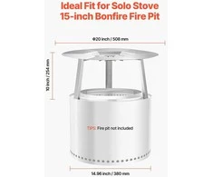 VEVOR šilumos skydas krosnelei solo stove yukon