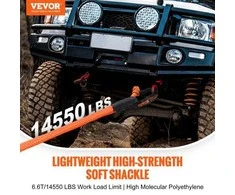 VEVOR Sintetinis atkabinimo lynas 2 vnt 12mm x 56cm