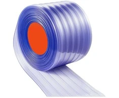 Vevor Skaidrios PVC juostų užuolaidos 30.8 m x 30.5 cm