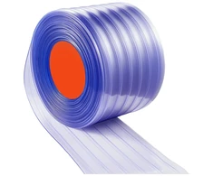 VEVOR Skaidrios PVC juostų užuolaidos 30.8 m x 30.5 cm