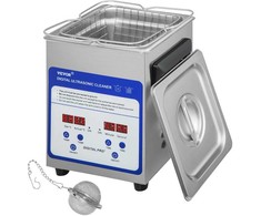Vevor Ultragarsinis valytuvas, 2L, 40kHz, Nerūdijančio plieno