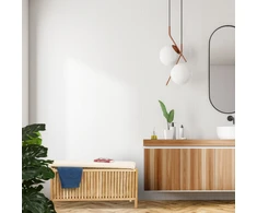 Relaxdays Skalbinių skrynia su suoliuku iš riešutmedžio