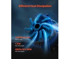 Vevor Skystas CPU aušintuvas su 3 ventiliatoriais