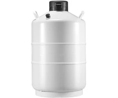 Vevor Skysto azoto talpa 20 l aliuminio lydinio LN2 indas 6 talpyklos
