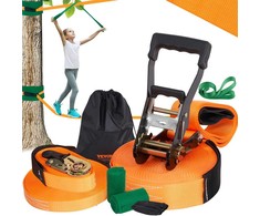 VEVOR Slackline rinkinys su treniruočių virve