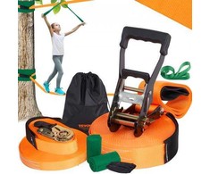 VEVOR Slackline rinkinys su treniruočių virve
