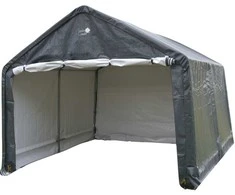 Saska Garden Sodo paviljonas su pilku garažu 3,5x3,5m