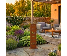 Relaxdays Sodo ženklas iš Corten plieno