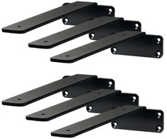 Vevor Stalčių laikikliai, 21cm L x 10cm W x 4.5cm H, 6 vnt