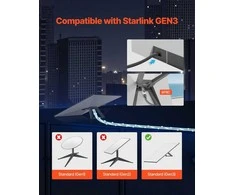 Vevor Starlink Gen 3 45 m prailginimo kabelis