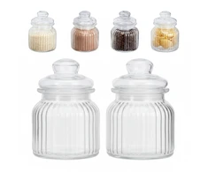 Relaxdays Stikliniai indeliai, 700 ml