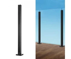 Vevor stiklo spaustukas 95 cm turėklų laikiklis