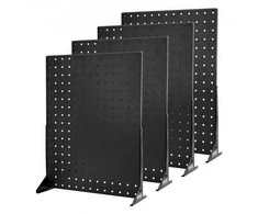stovo pegboard ekranas, juodas (4 vnt.)