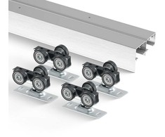 Vevor Stumdomų durų bėgių komplektas 5 ft