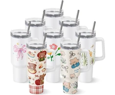 VEVOR Sublimaciniai termo puodeliai, 8 vnt., 1183 ml
