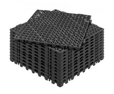 Vevor Sujungiamos grindų plytelės 30x30 cm PVC, 12 vnt.
