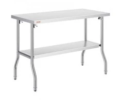 Vevor Sulankstomas komercinis darbo stalas 122 x 61 cm