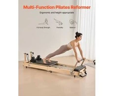 VEVOR Sulankstomas medinis pilates treniruoklis namams