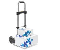 Relaxdays Sulankstomas vežimėlis iki 60 kg
