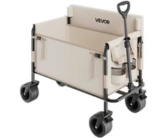 Vevor Sulankstomas vežimėlis suolu 250kg apkrovai
