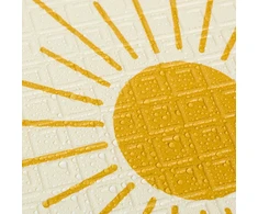 Relaxdays Sulankstomas žaidimų kilimėlis su saulėmis ir mėnuliais