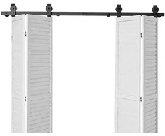 Vevor Sulankstomo durų bėgių komplektas 193 cm