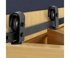 Vevor Sulankstomo stumdomo durų bėgelio rinkinys 132 cm