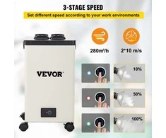 Vevor Suodžių ištraukiklis su 3 pakopų filtru