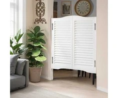 VEVOR Supynės durys kavinėms, pušis, baltos, 81.3x91.4 cm