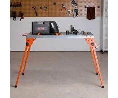 Vevor Suvirinimo stalas 112 cm x 53 cm su aukščio reguliavimu