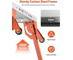 Vevor Suvirinimo stalas 112 cm x 53 cm su aukščio reguliavimu