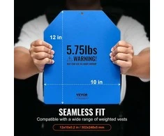 Vevor Svoriai liemenėms treniruotėms, 2x2.6kg plokštės