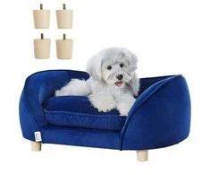 Vevor Tamsiai mėlyna augintinio sofa, 37 kg svoris