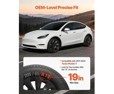 tesla modelis y ratlankių dangčiai 2021-2024, 19 colių