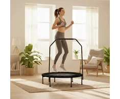 Relaxdays Tramplynas su apsauginiu turėklu Ø 102 cm