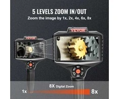 Endoskopas triguba kamera VEVOR 5 colių Triple Lens