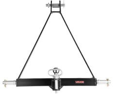 Vevor Trijų taškų 5 cm prikabinimo adapteris 2721 kg talpos