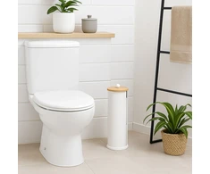 Relaxdays Tualetinio popieriaus laikiklis, 3 ritinėliams