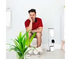 Relaxdays Tualeto stovas su dėkliuku
