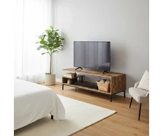 Relaxdays TV žemas TV staliukas iki 55 col.