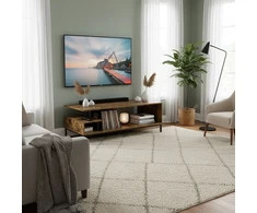 Relaxdays TV žemas TV staliukas iki 55 col.