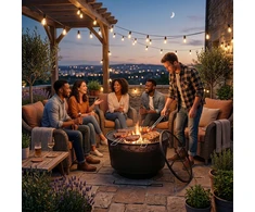 Relaxdays Ugnies dubuo su kepsnine