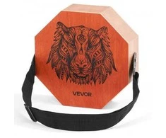 Vevor unikali cajon dėžė iš buko medienos su gitaros stygomis