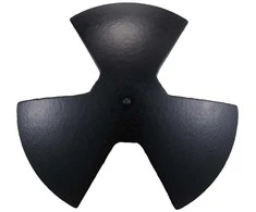 Vevor Upės inkaras, 13,6kg, juodas vinilo danga