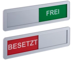 Kodustaar Užimta/Laisva durų ženklo rinkinys iš 2 vnt.