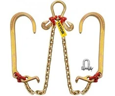 Vevor v tipo grandinė 8 mm, 0,6 m, 4,2 t